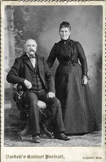 Mother, Salome "Minnie" (Duerst) and Father, Sebastian Durst.  Sebastian was one of the original settlers of the New Glarus Swiss colony.